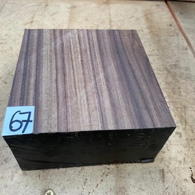 Indian Rosewood 6x6x3 inches