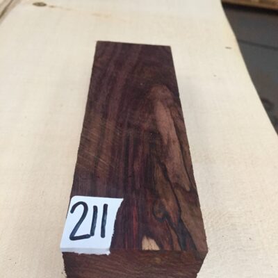 Indian Rosewood Knife Blank 150x50x34 mm
