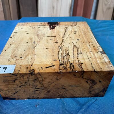 Spalted Tamarind 8x8x3 inches