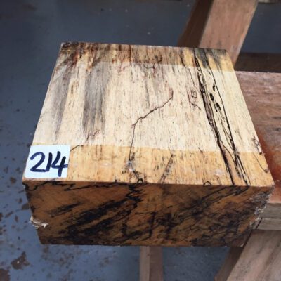 Spalted Tamarind 6x6x3 inches