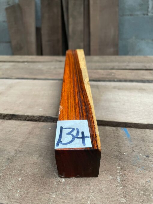 Cocobolo (Nicaraguan) 1.5x1.5x12 inches