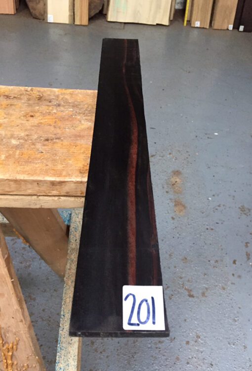 Indian Striped Ebony fingerboard 540x65x9 mm