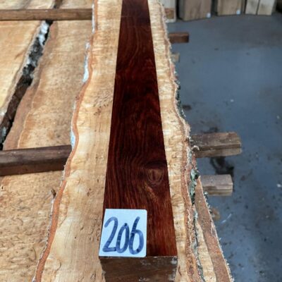 Chechen (Caribbean Rosewood) 2x2x24 inches