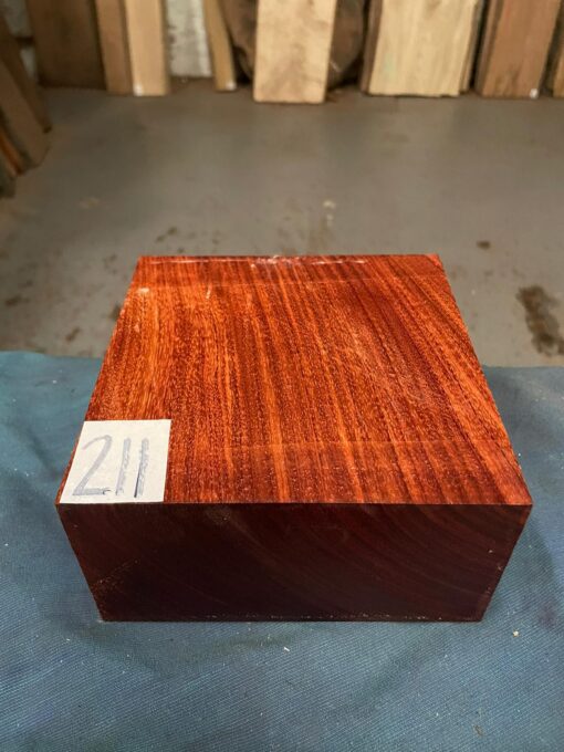Namibian Rosewood 6x6x3 inches