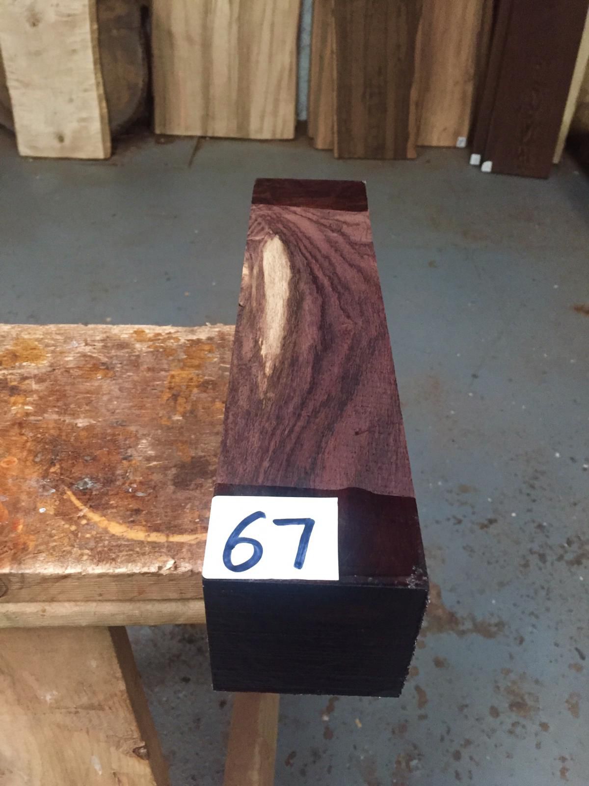 Indian Rosewood 3x3x12 inches