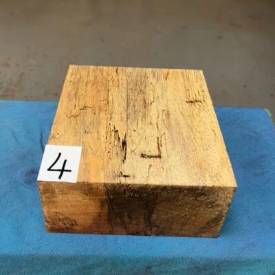Spalted Tamarind 6x6x3 inches