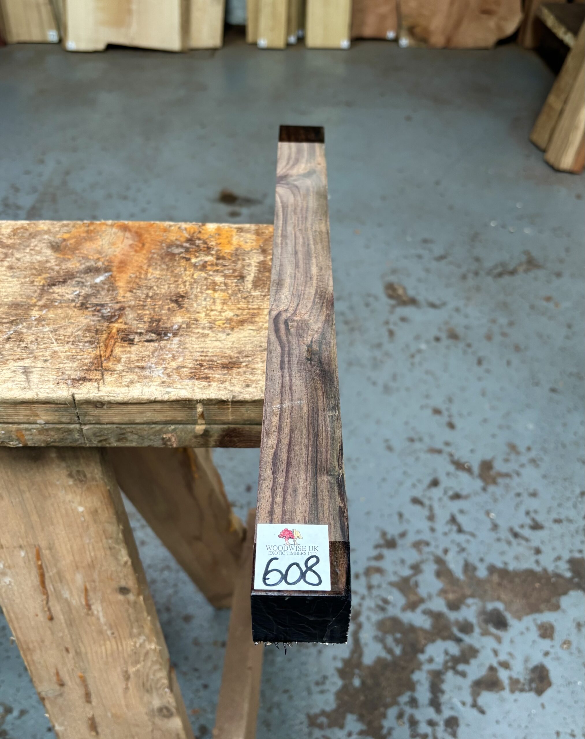 Indian Rosewood 1.5x1.5x18 inches