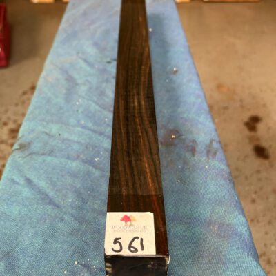 Macassar Ebony 1.5x1.5x18.5 inches