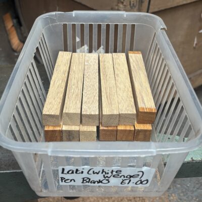 Lati (White Wenge) Pen Blank 22x22x150 mm