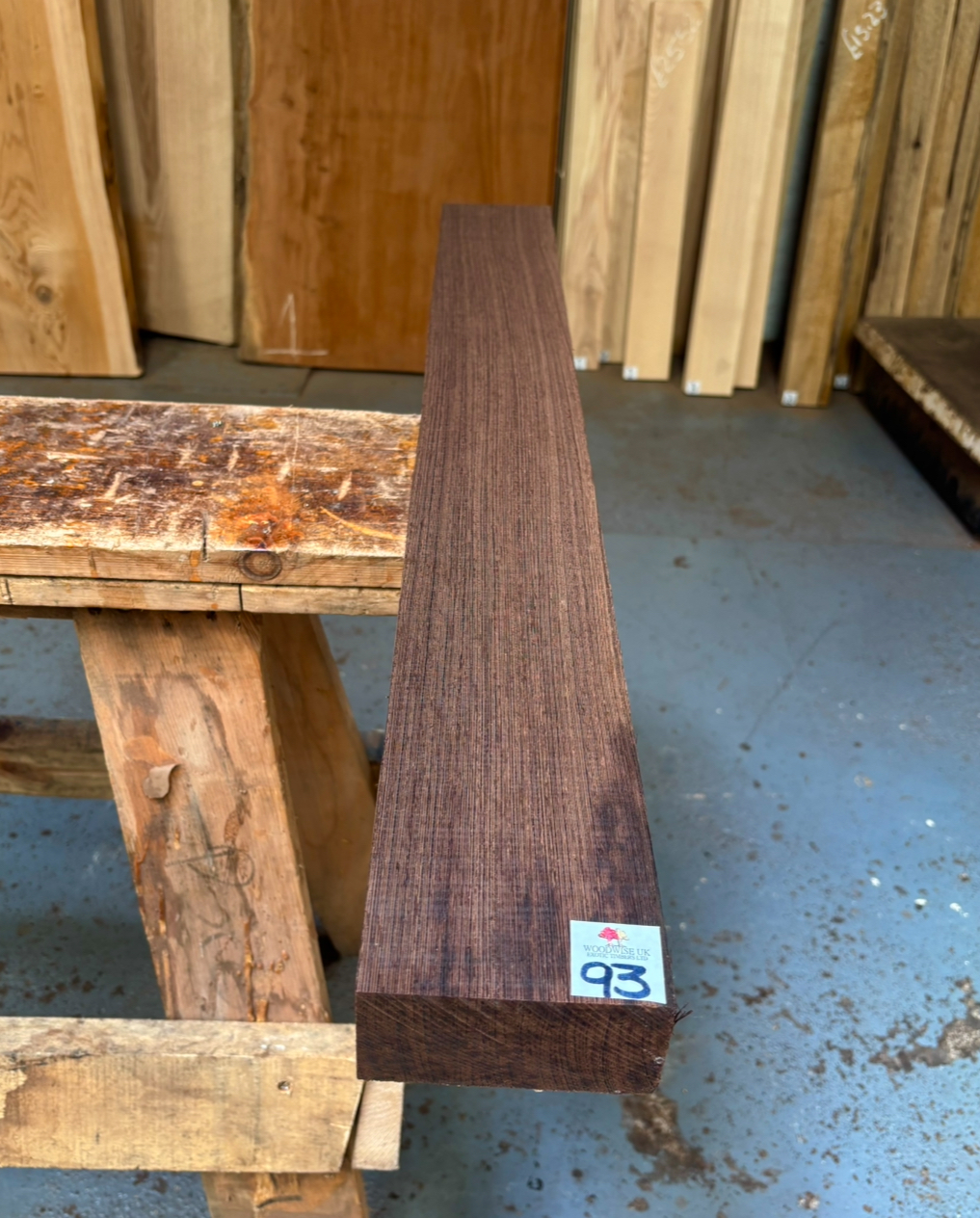 Wenge Guitar Neck 900x100x50 mm