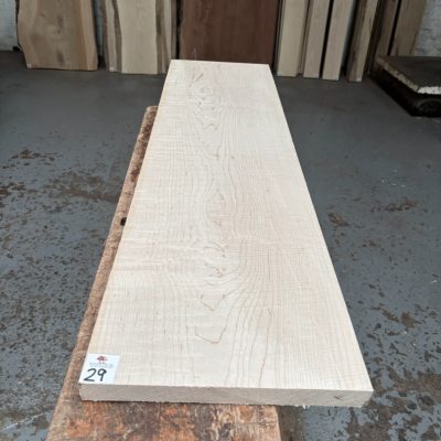 Curly Maple 1000x260x24 mm