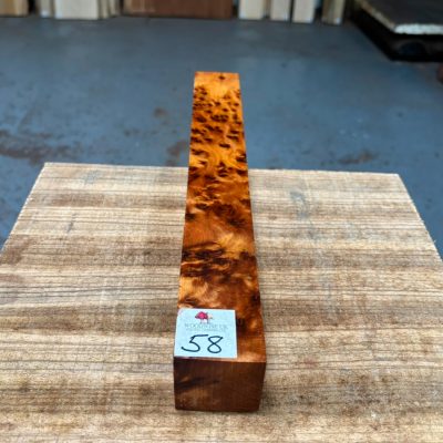 Thuya Burr 1.5x1.5x14 Inches