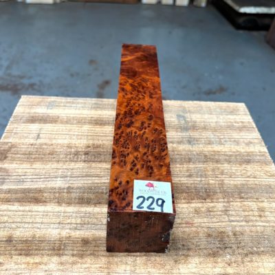 Thuya Burr 2x2x12 Inches