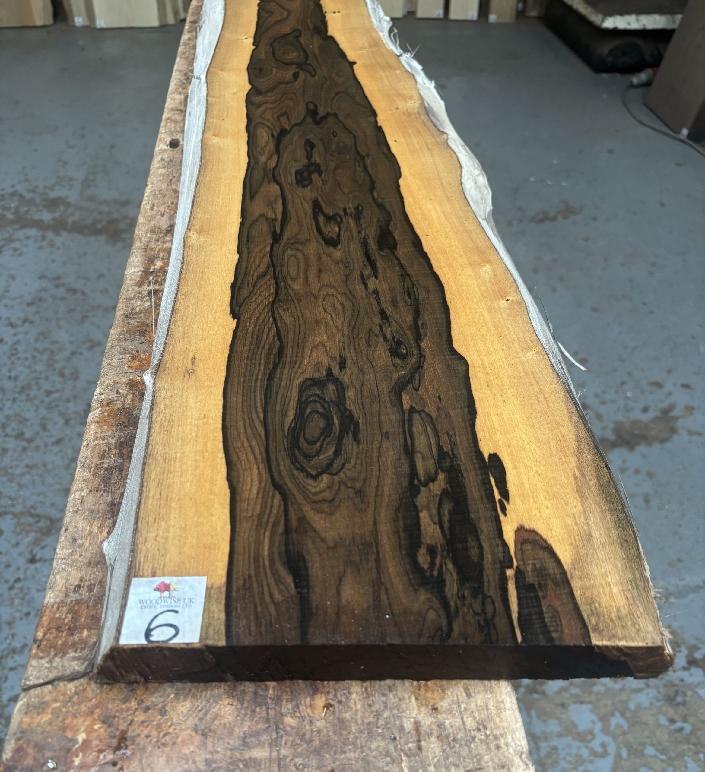 Ziricote 1450x210-230x28 mm