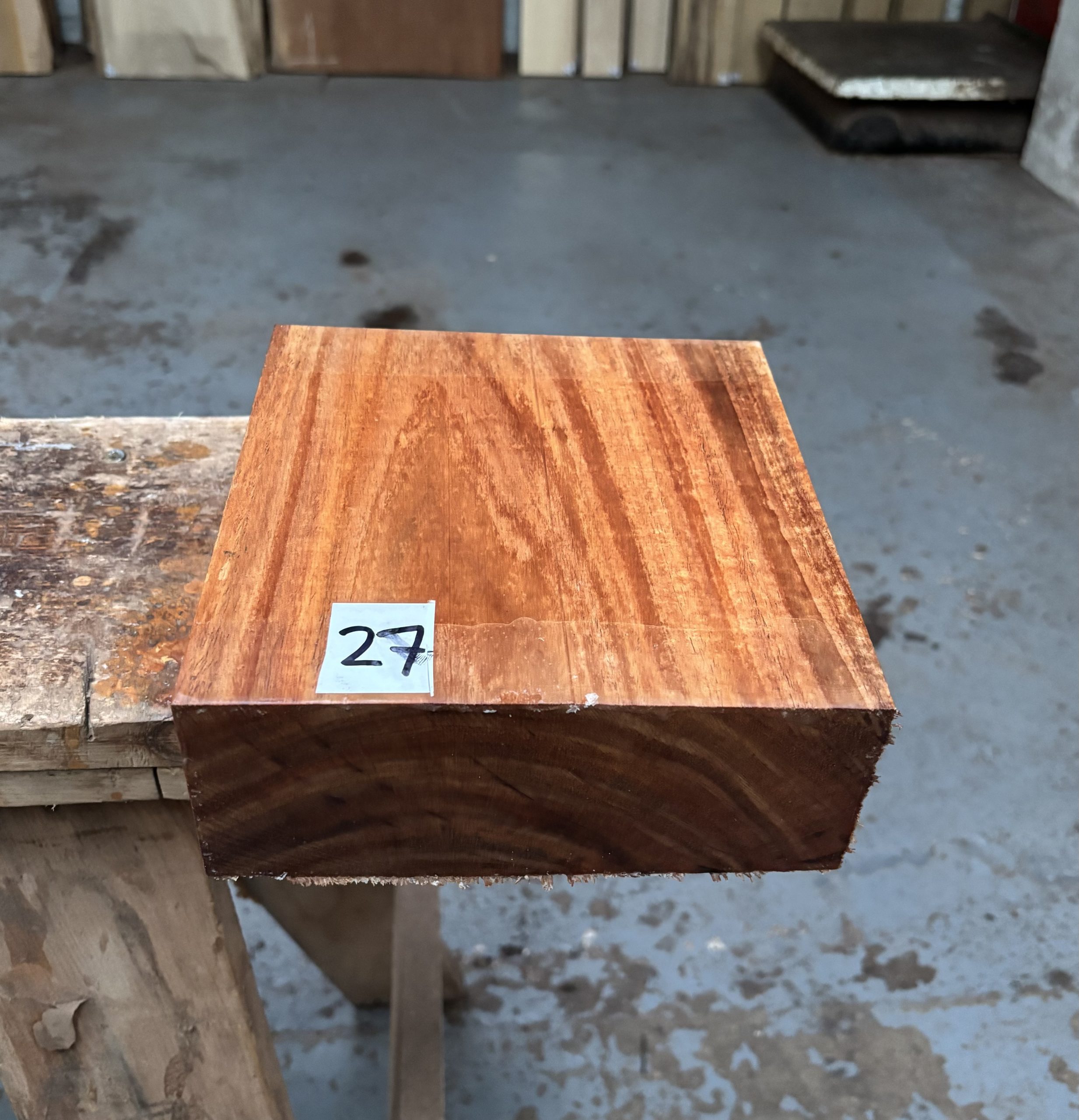 Tasmanian Blackwood 8x8x3 inches