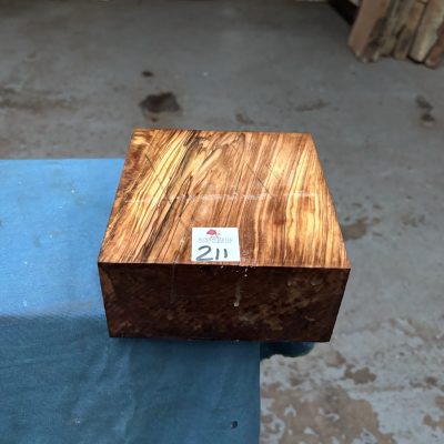 Mediterranean Olivewood 6x6x3 inches