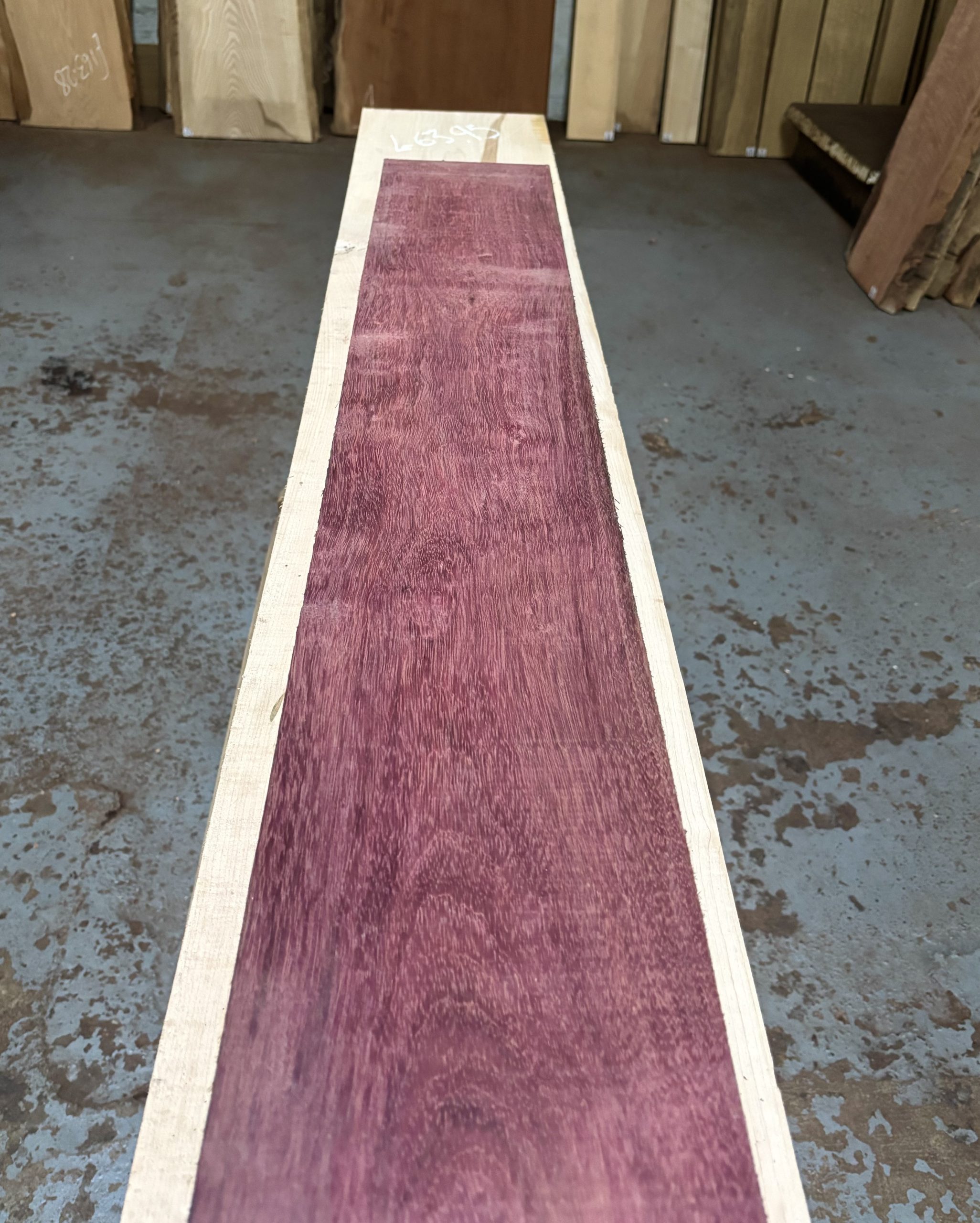 Purpleheart 1105x175x74 mm