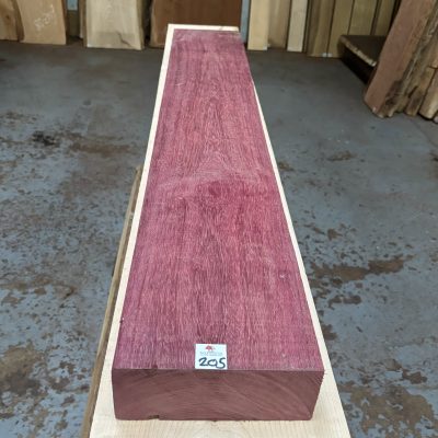 Purpleheart 1240x198x77 mm