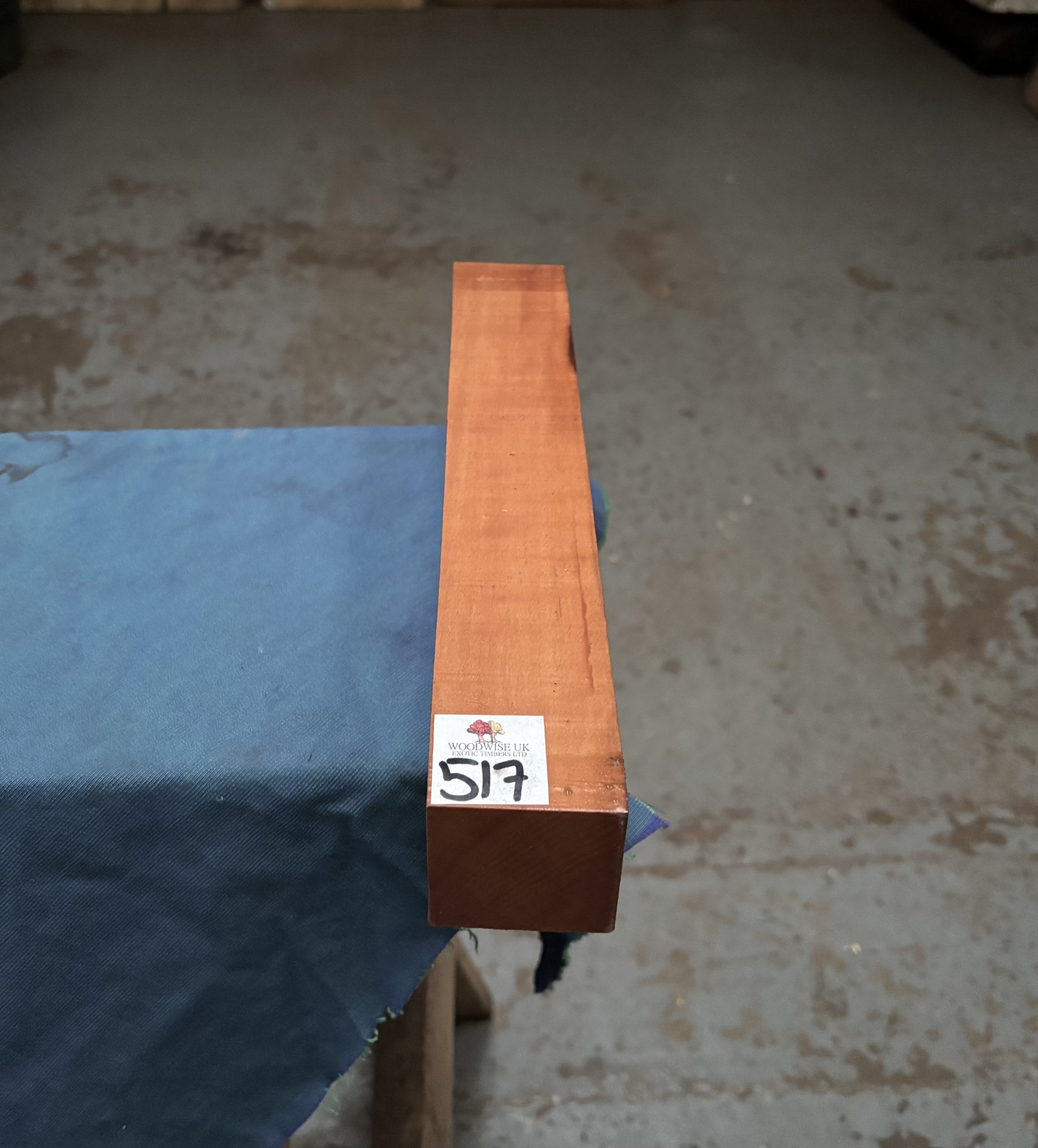 Pearwood (Figured Swiss) 51x51x315 mm