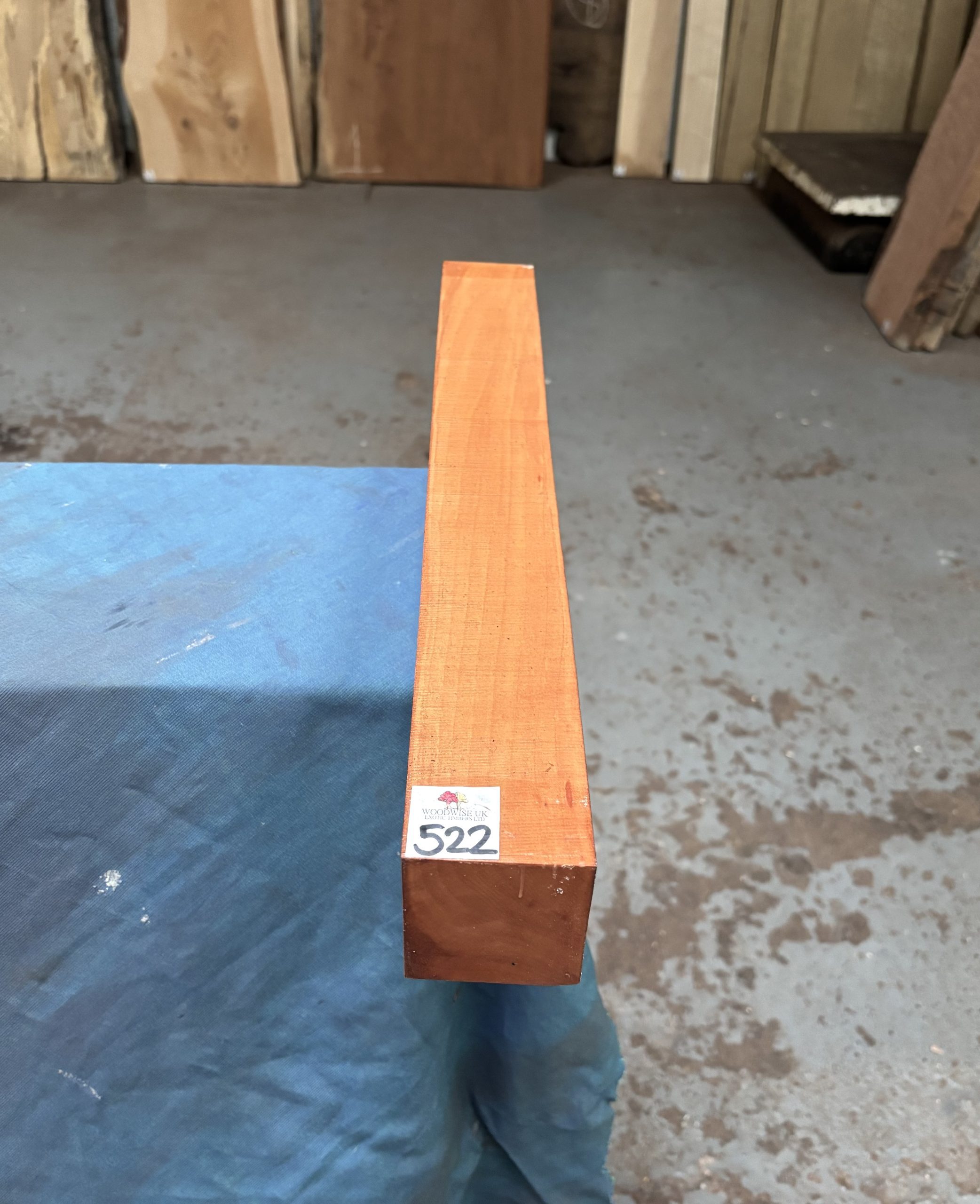 Pearwood (Figured Swiss) 62x62x525 mm