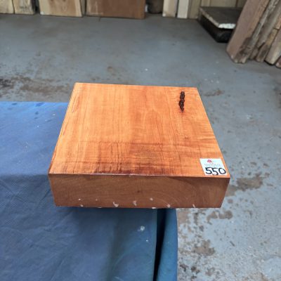 Pearwood (Figured Swiss) 230x230x60 mm