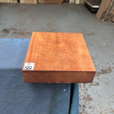 Pearwood (Figured Swiss) 230x230x60 mm