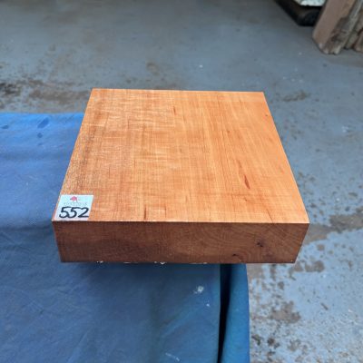 Pearwood (Figured Swiss) 230x230x60 mm