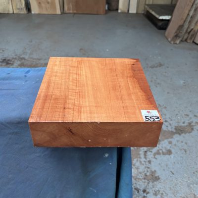 Pearwood (Figured Swiss) 230x230x60 mm