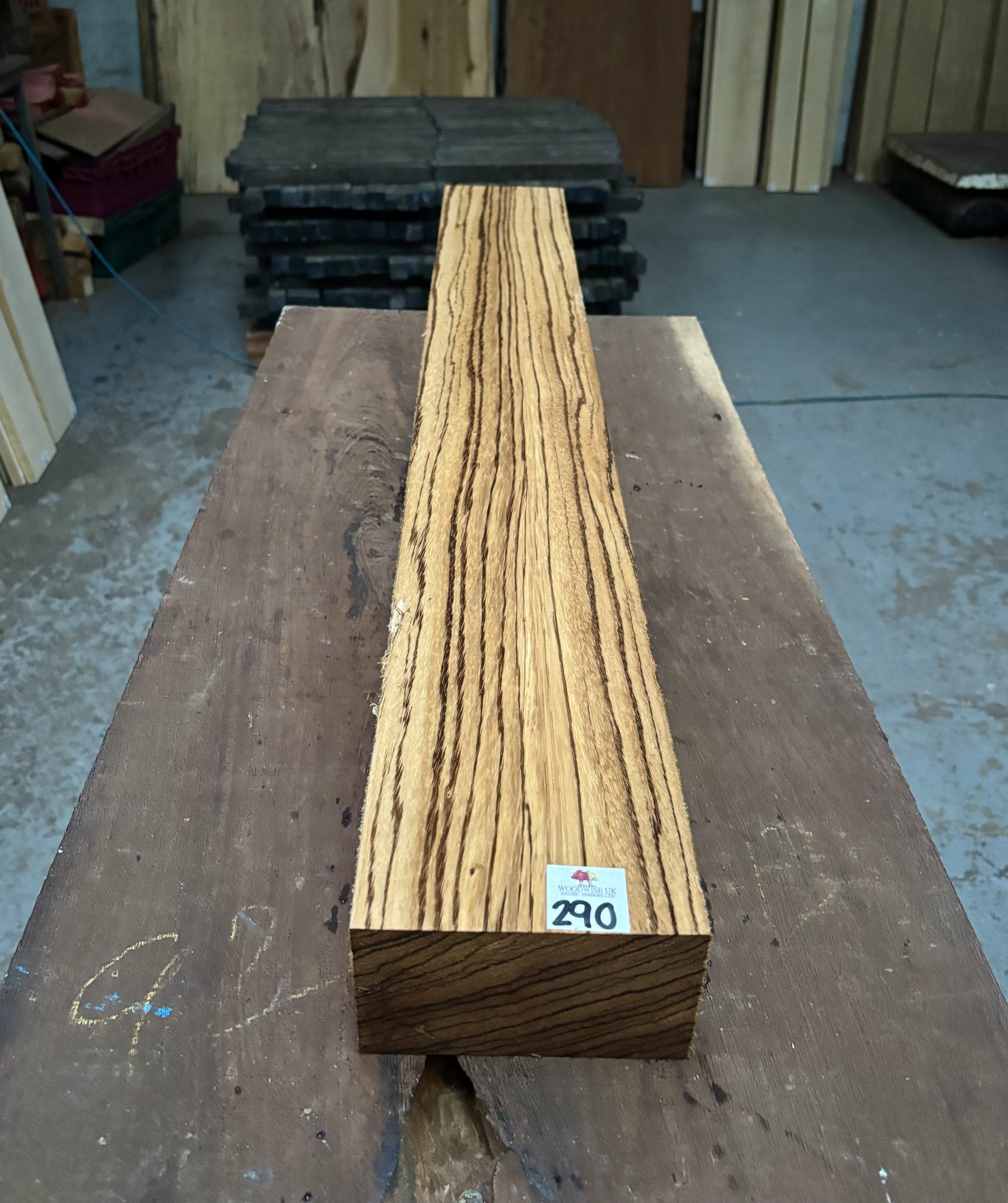 Zebrano 1060x130x75 mm