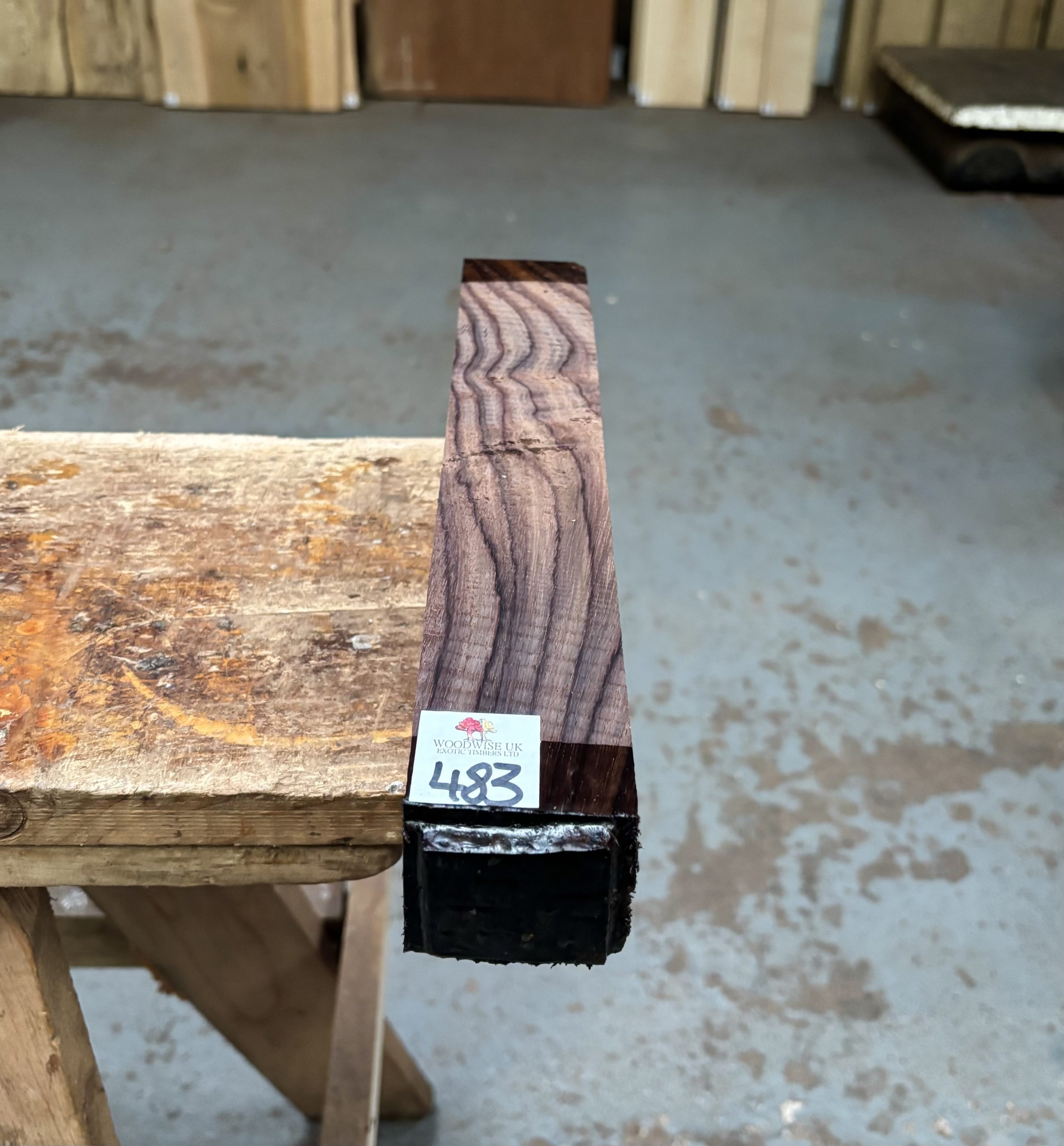 Indian Rosewood 2x2x12 inches