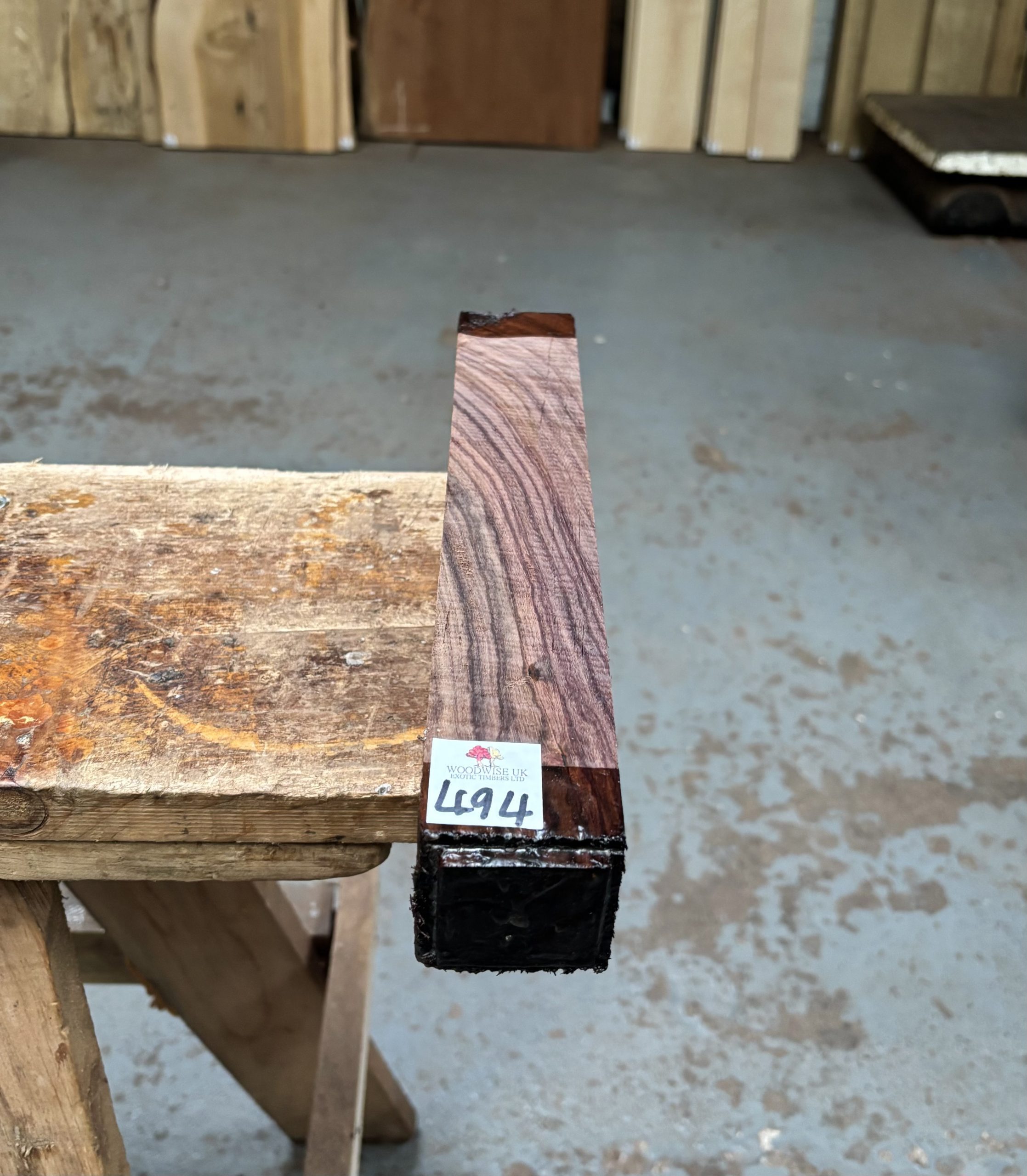 Indian Rosewood 2x2x12 inches