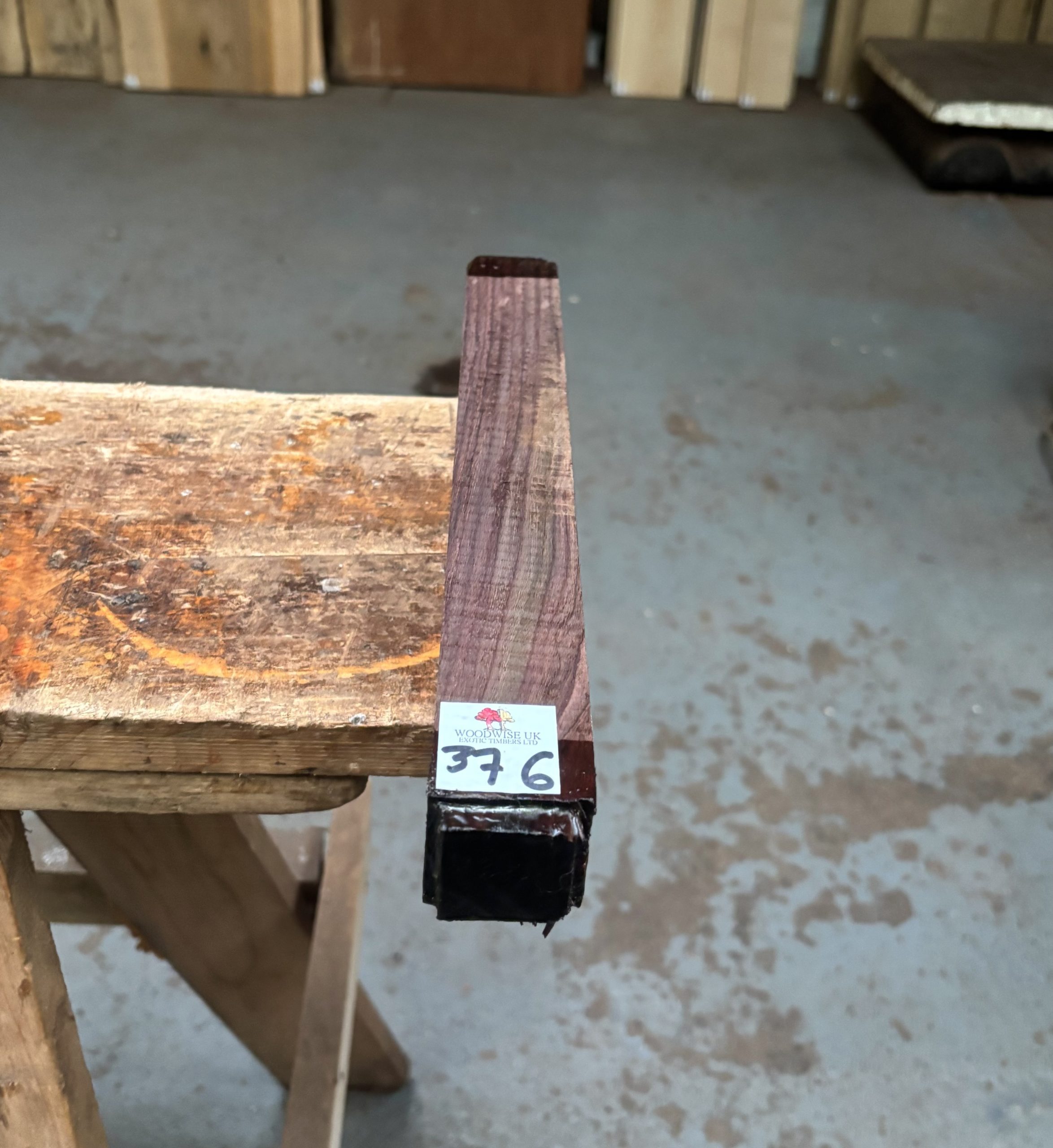 Indian Rosewood 1.5x1.5x12 inches