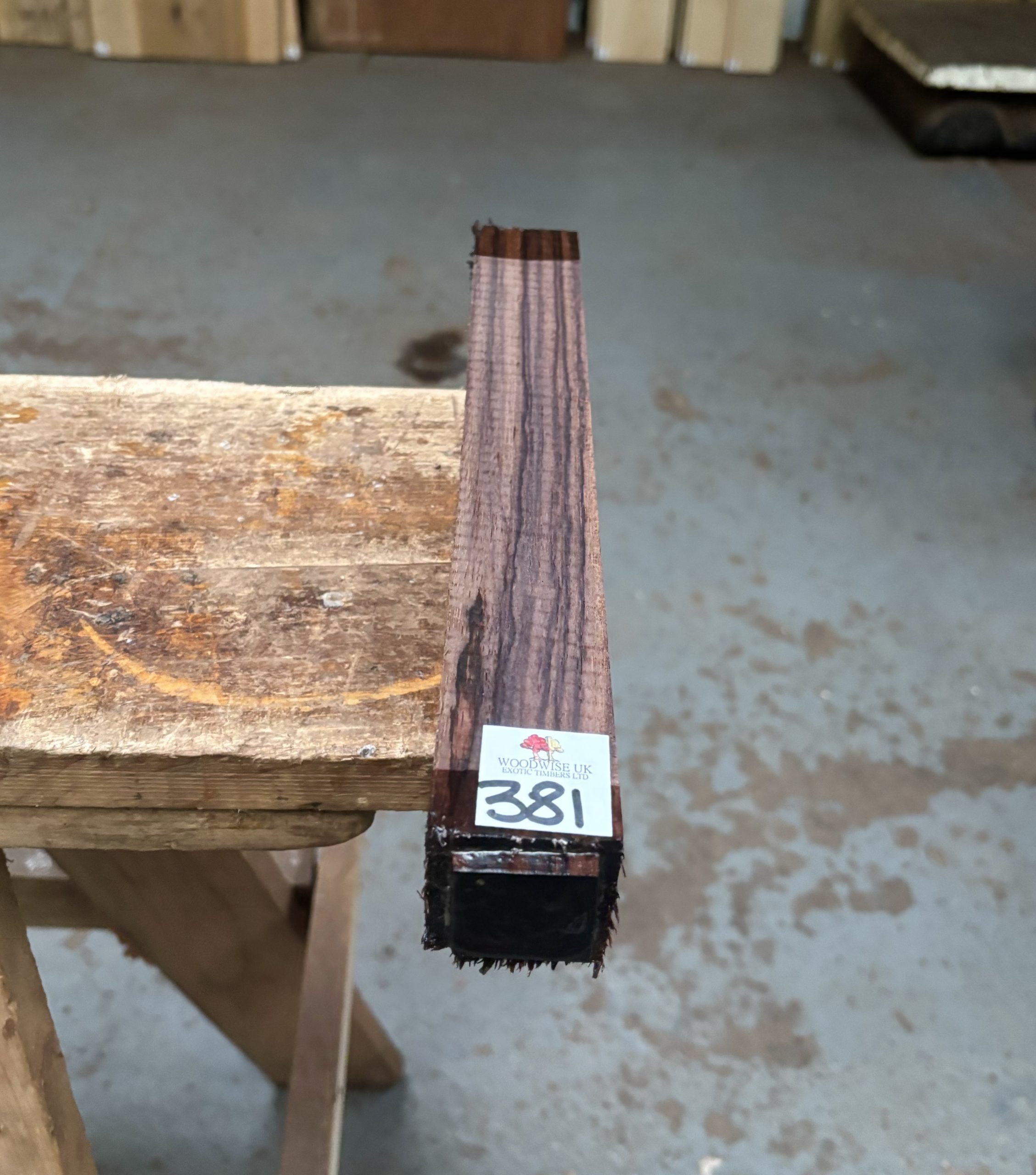 Indian Rosewood 1.5x1.5x12 inches