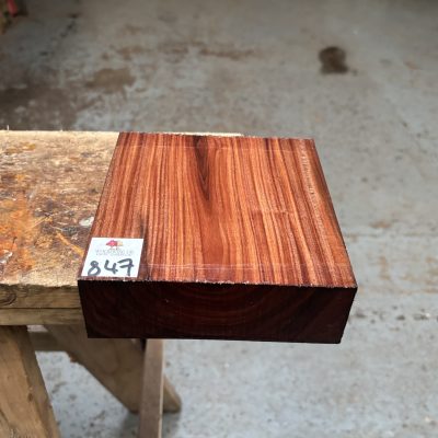 Bolivian Rosewood 150x150x50 mm