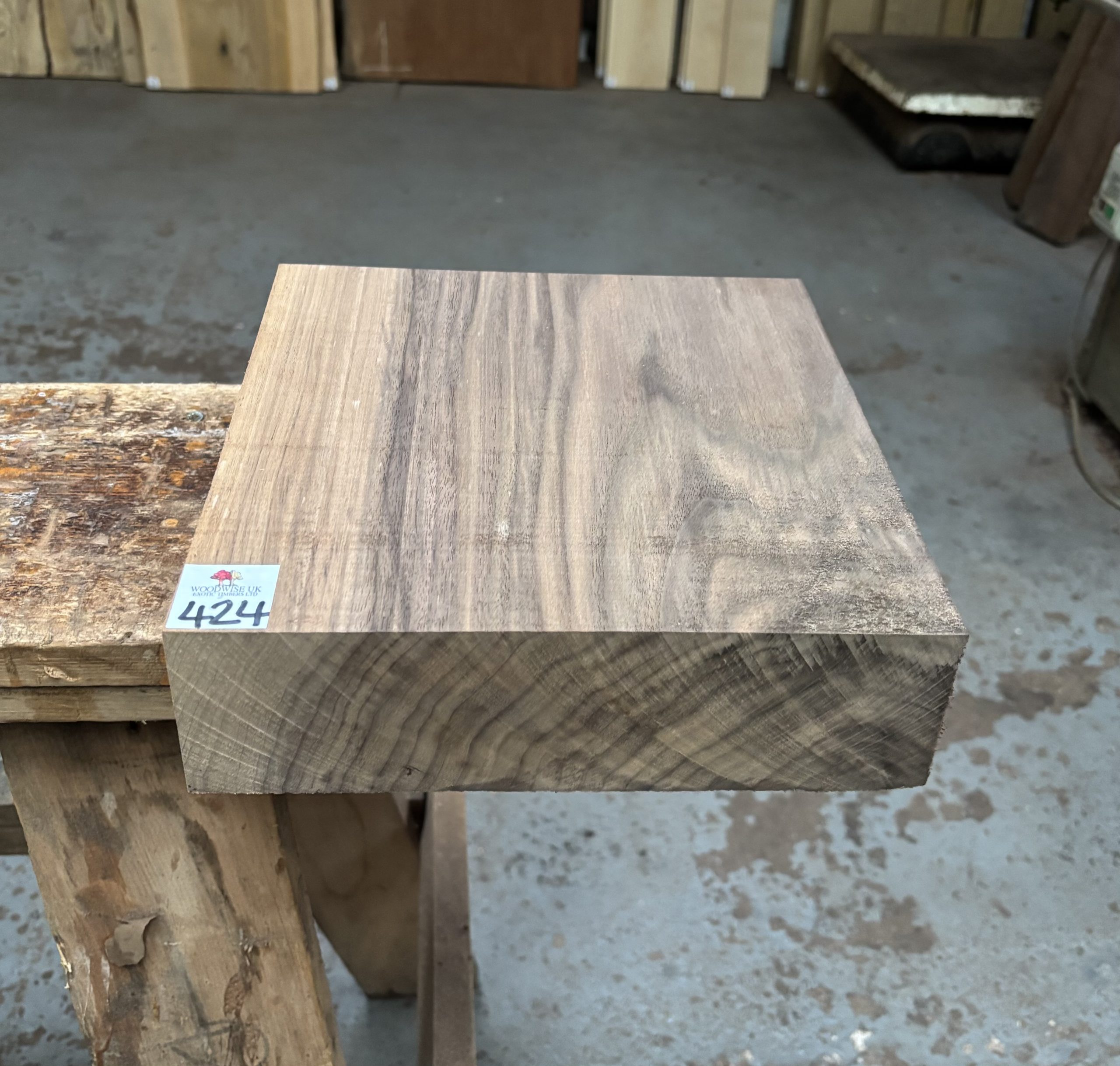 American Walnut 10x10x3 inches