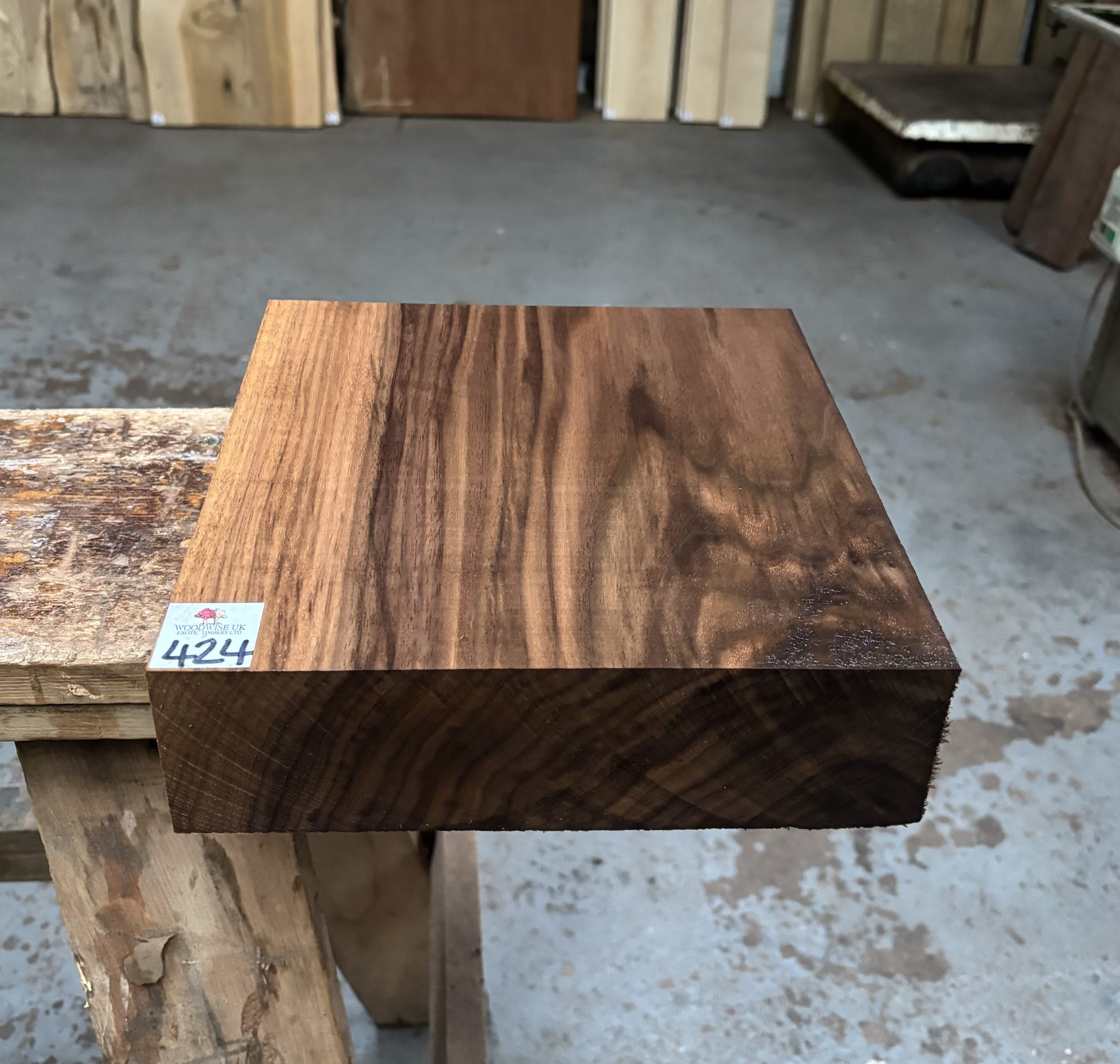 American Walnut 10x10x3 inches