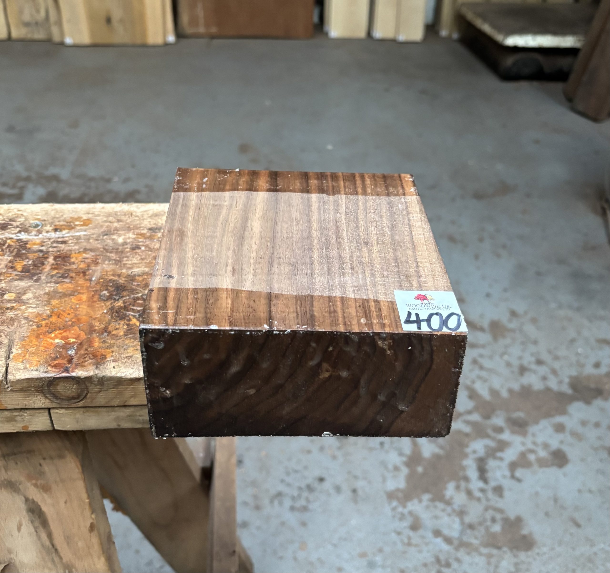 American Walnut 6x6x3 inches