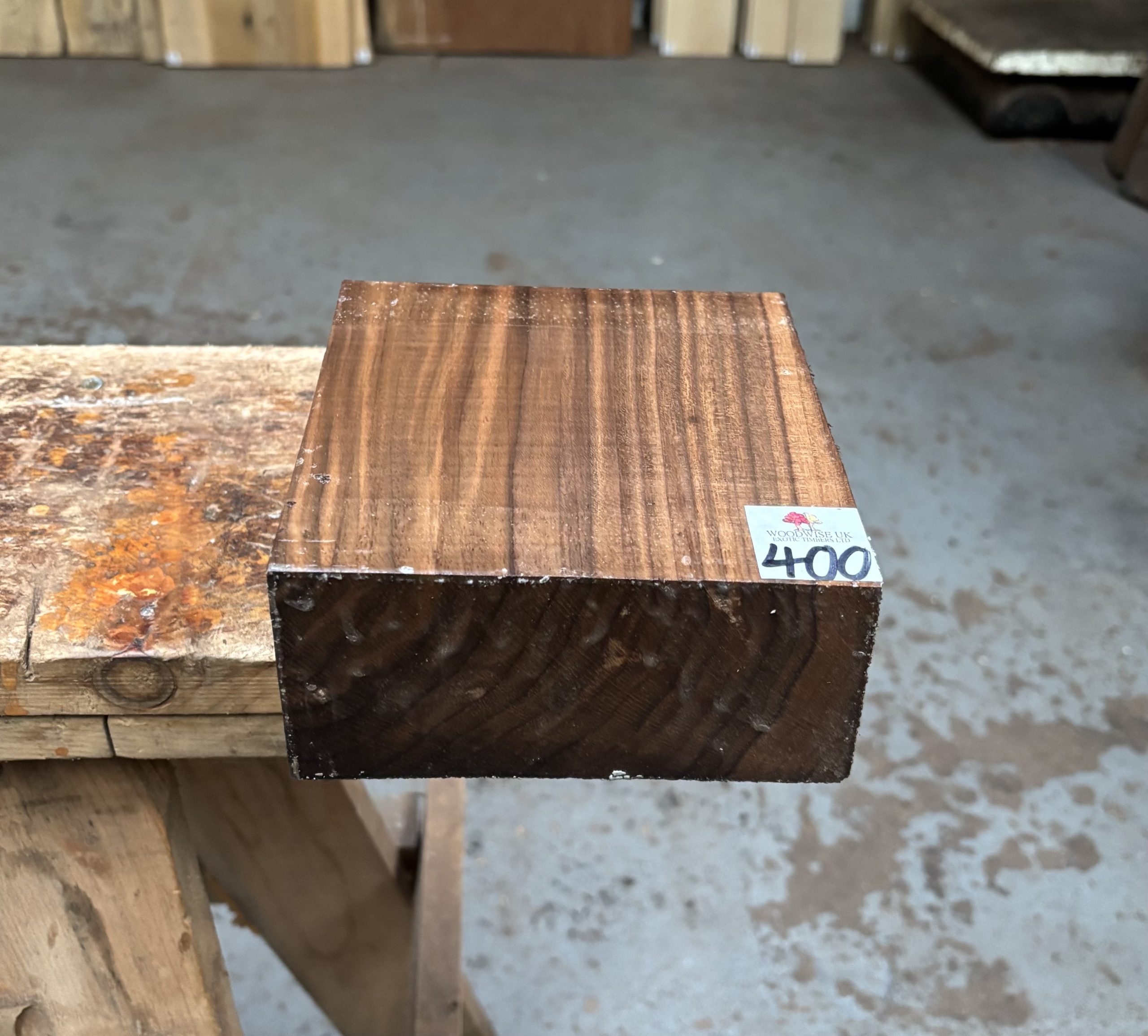 American Walnut 6x6x3 inches