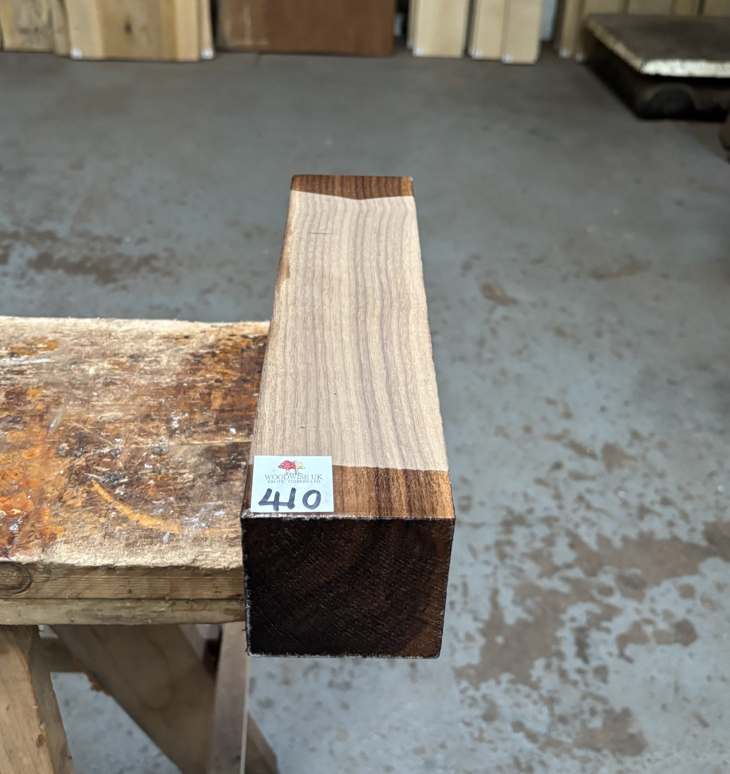 American Walnut 3x3x11.75 inches