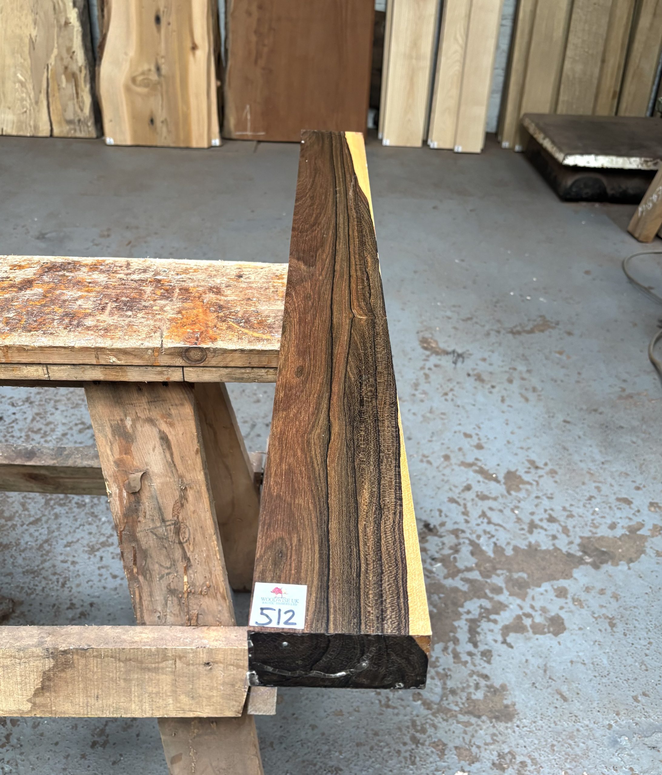 Ziricote 990x100x48 mm