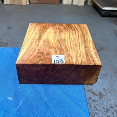Mediterranean Olivewood 8x8x3 inches