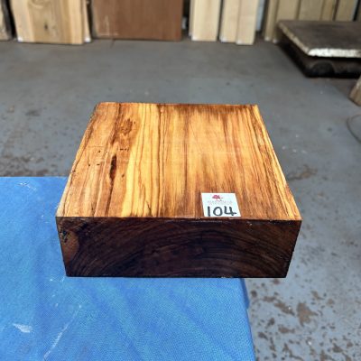 Mediterranean Olivewood 8x8x3 inches