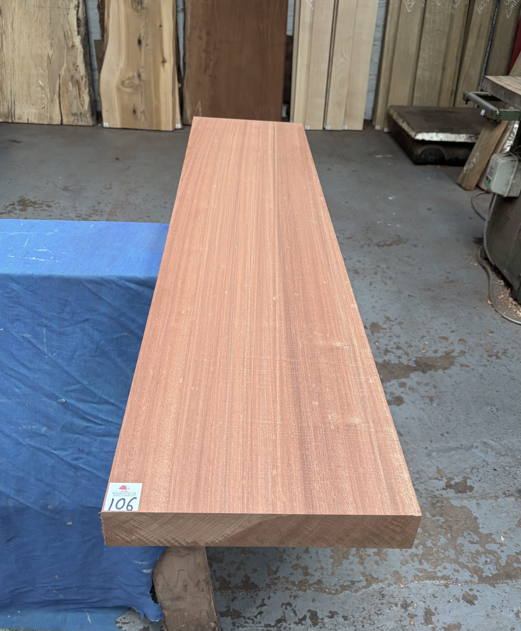 Sapele 1225x290x48 mm