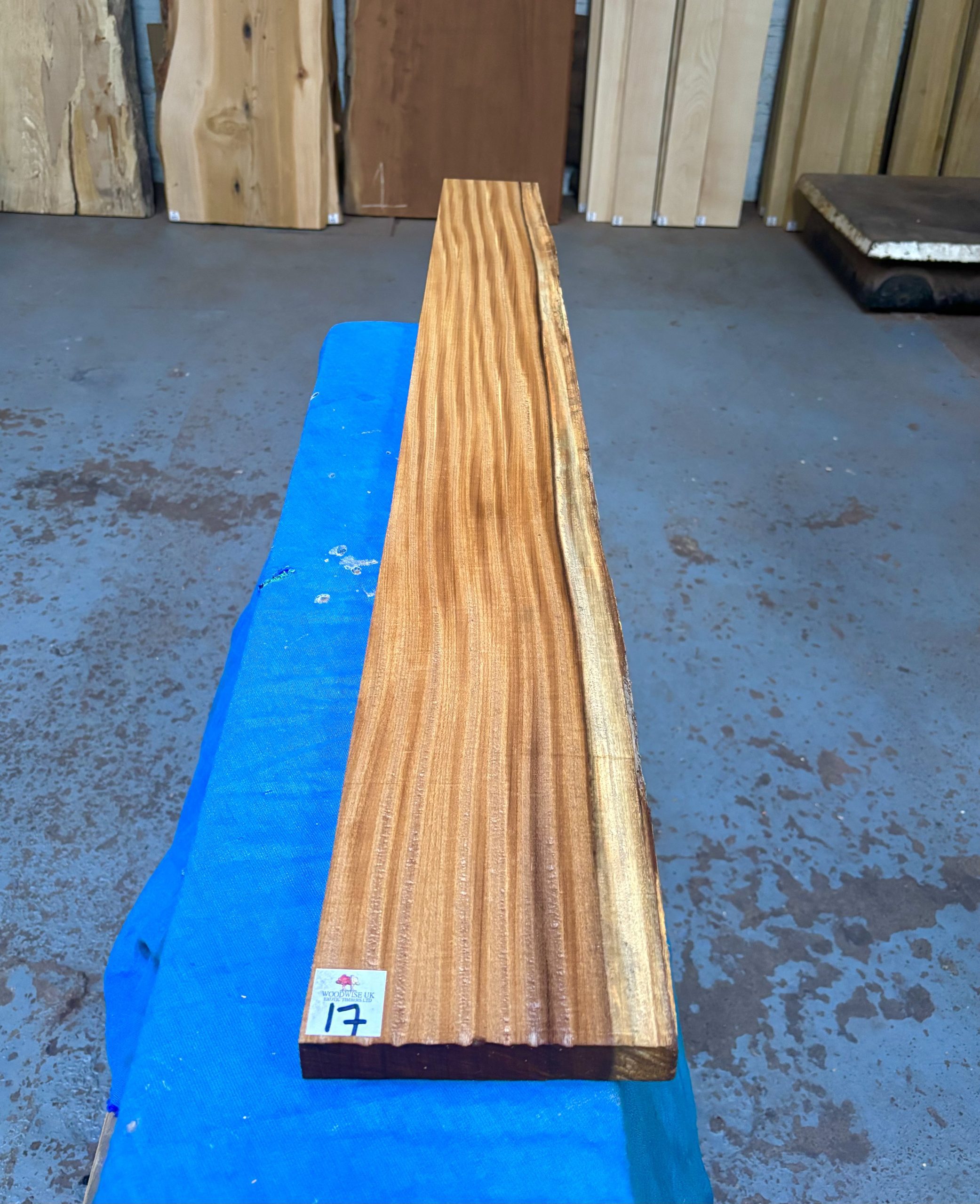 Afrormosia 1225x130-150x27 mm