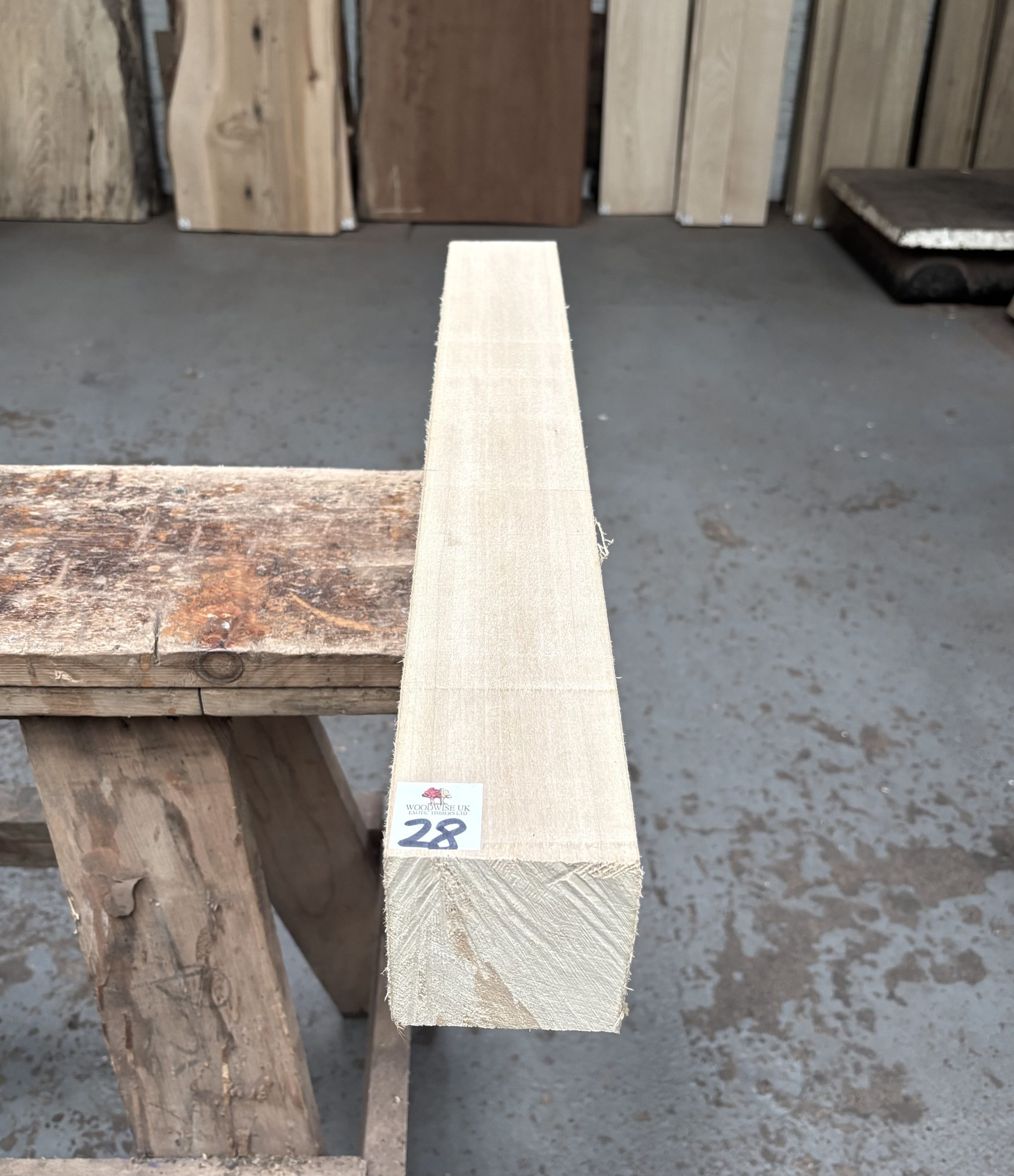 Lime Carving Blank 630x83x83 mm
