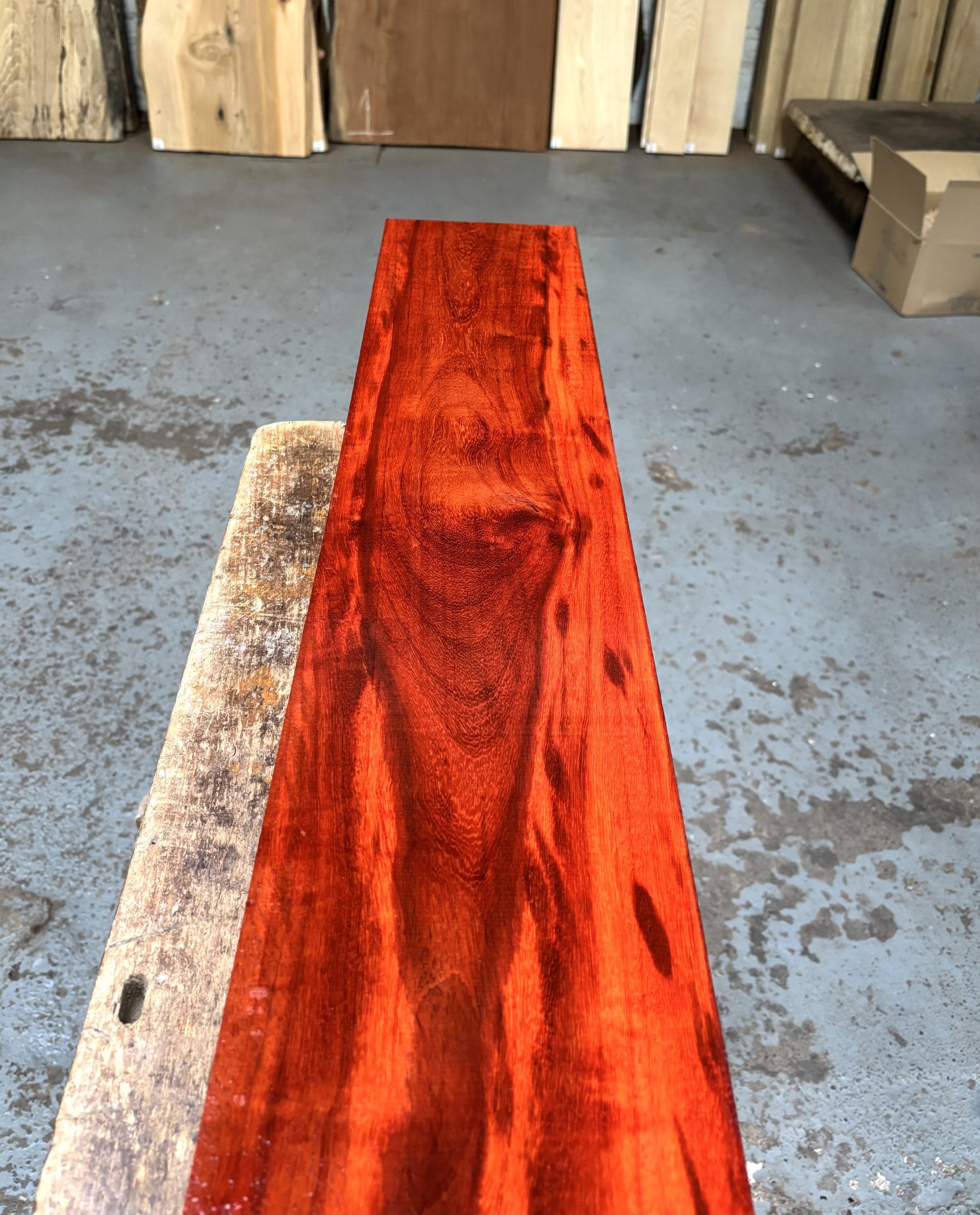 Padauk 920x170x50 mm