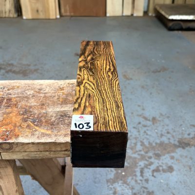 Bocote 3x3x12 Inches