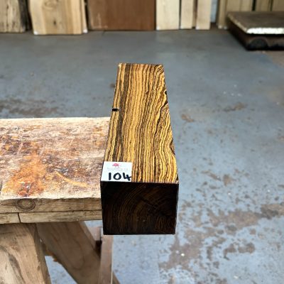 Bocote 3x3x12 Inches