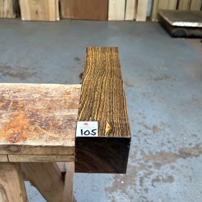 Bocote 3x3x12 Inches