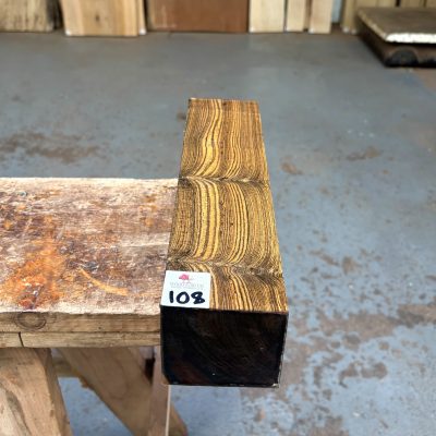 Bocote 3x3x12 Inches